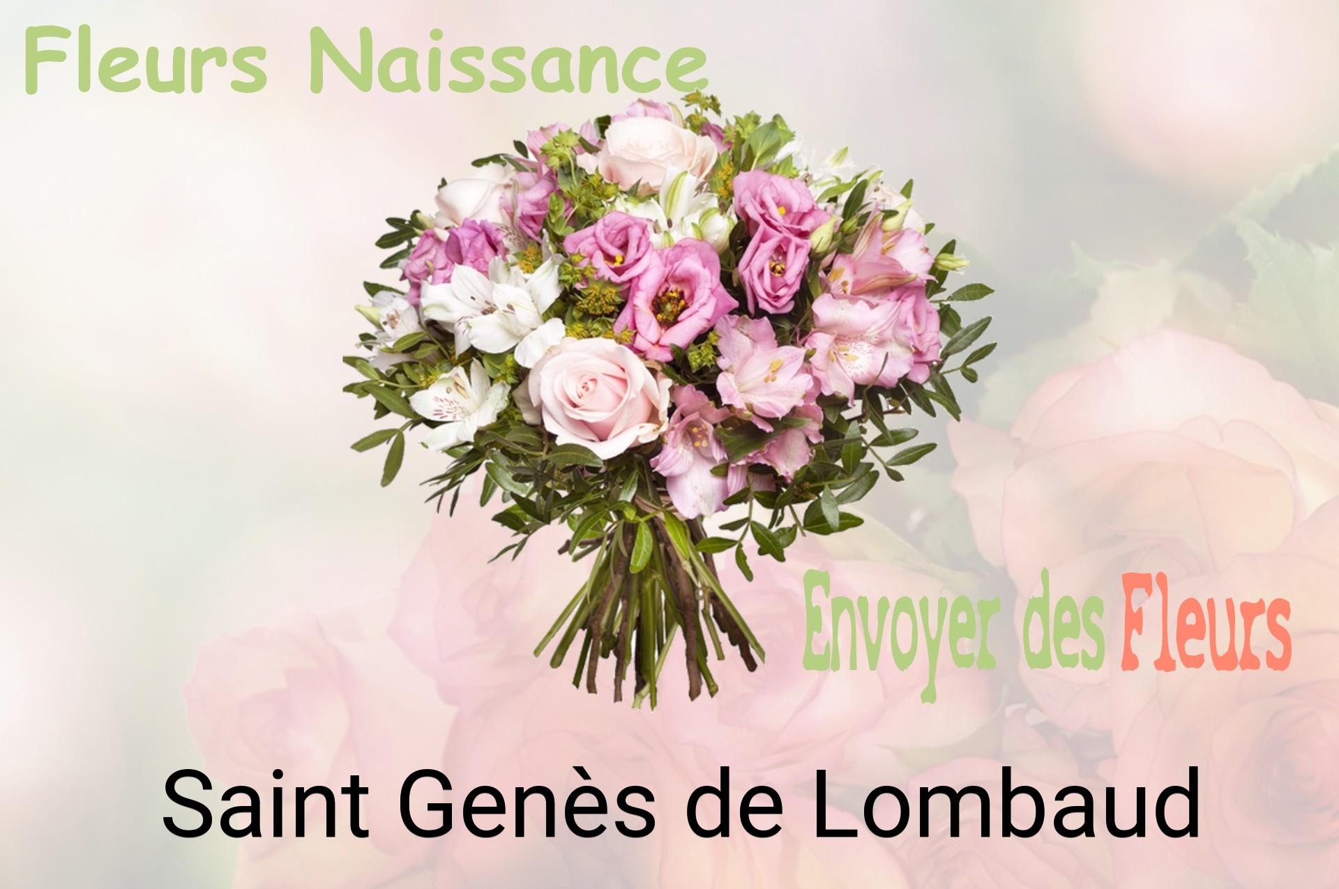 Bouquet de fleurs de naissance livré à Saint-Genès-de-Lombaud