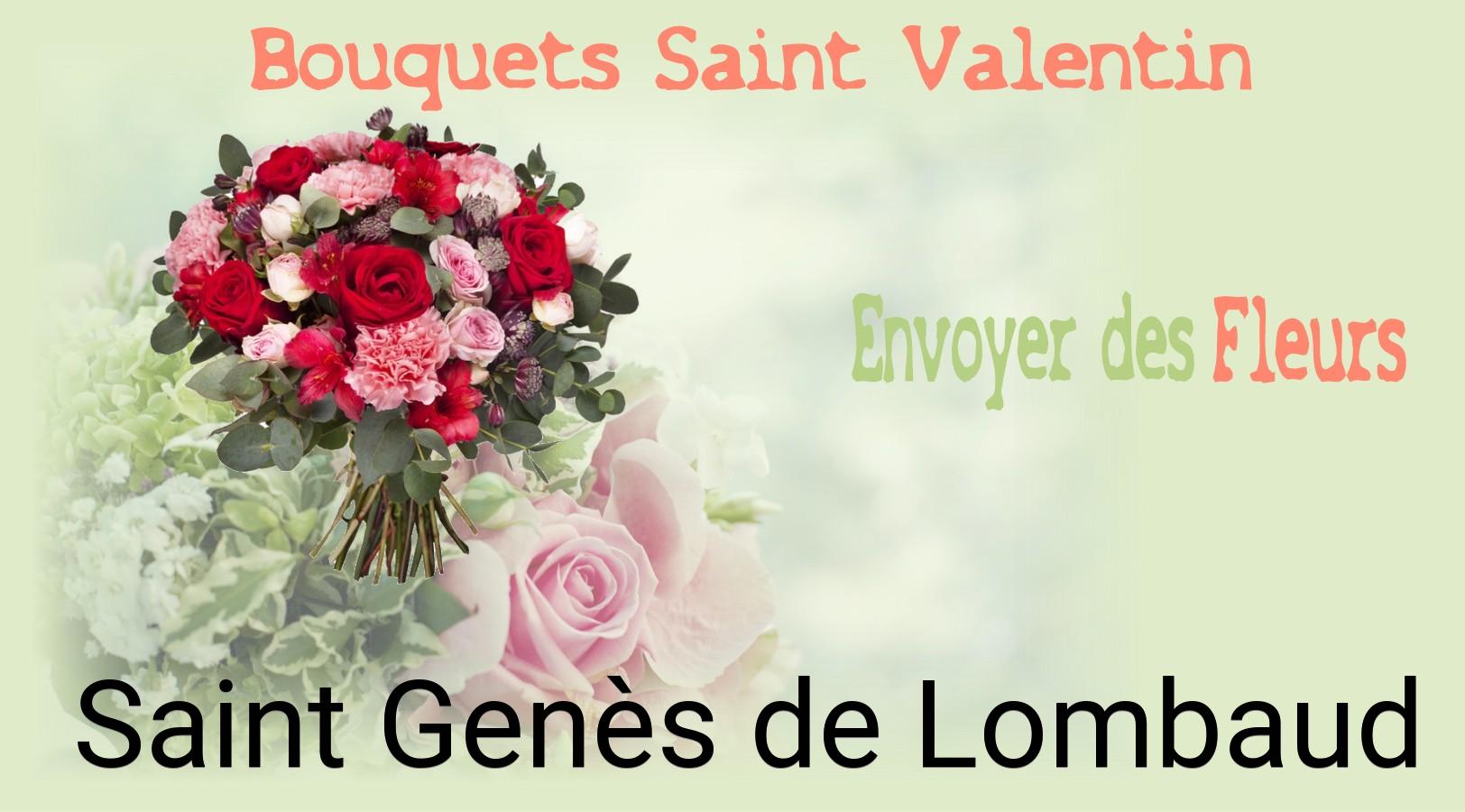 Roses de Saint-Valentin livrées à Saint-Genès-de-Lombaud